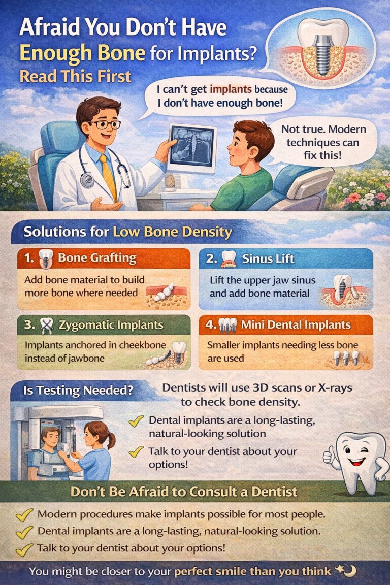 Afraid You Don’t Have Enough Bone for Implants? Read This First