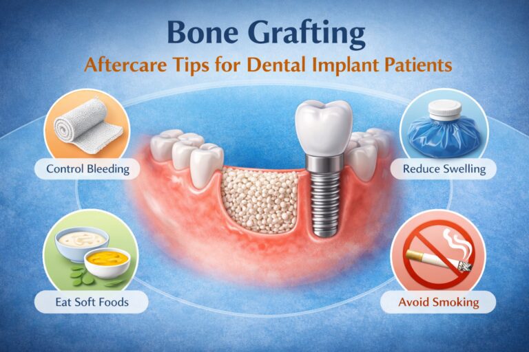 Bone Grafting Aftercare Tips for Dental Implant Patients