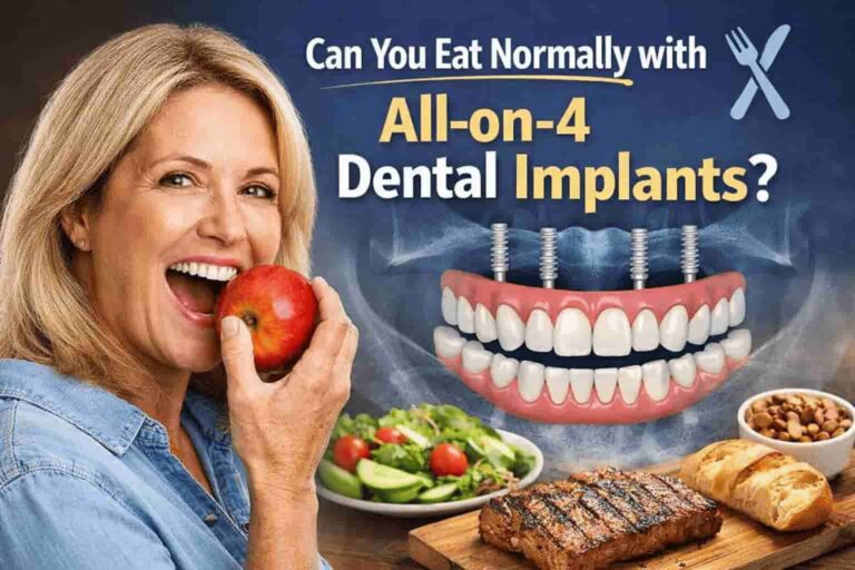 Can You Eat Normally with All-on-4 Dental Implants?