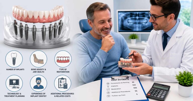 Factors Influencing the Total Price of Full Mouth Dental Implants