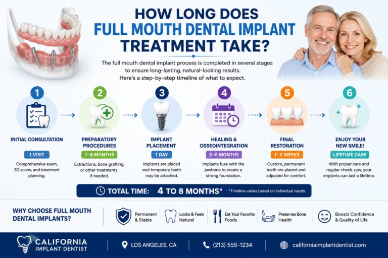 How Long Does Full Mouth Dental Implant Treatment Take?