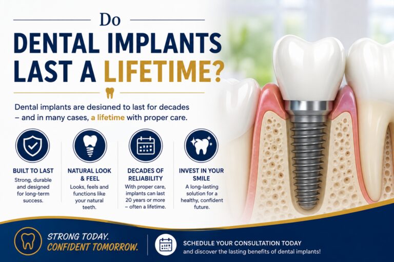 Do Dental Implants Last a Lifetime?