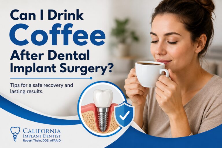 Can I Drink Coffee After Dental Implant Surgery?