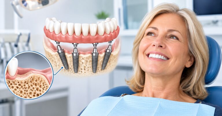 Can You Get All-on-4 Dental Implants If You Have Bone Loss?